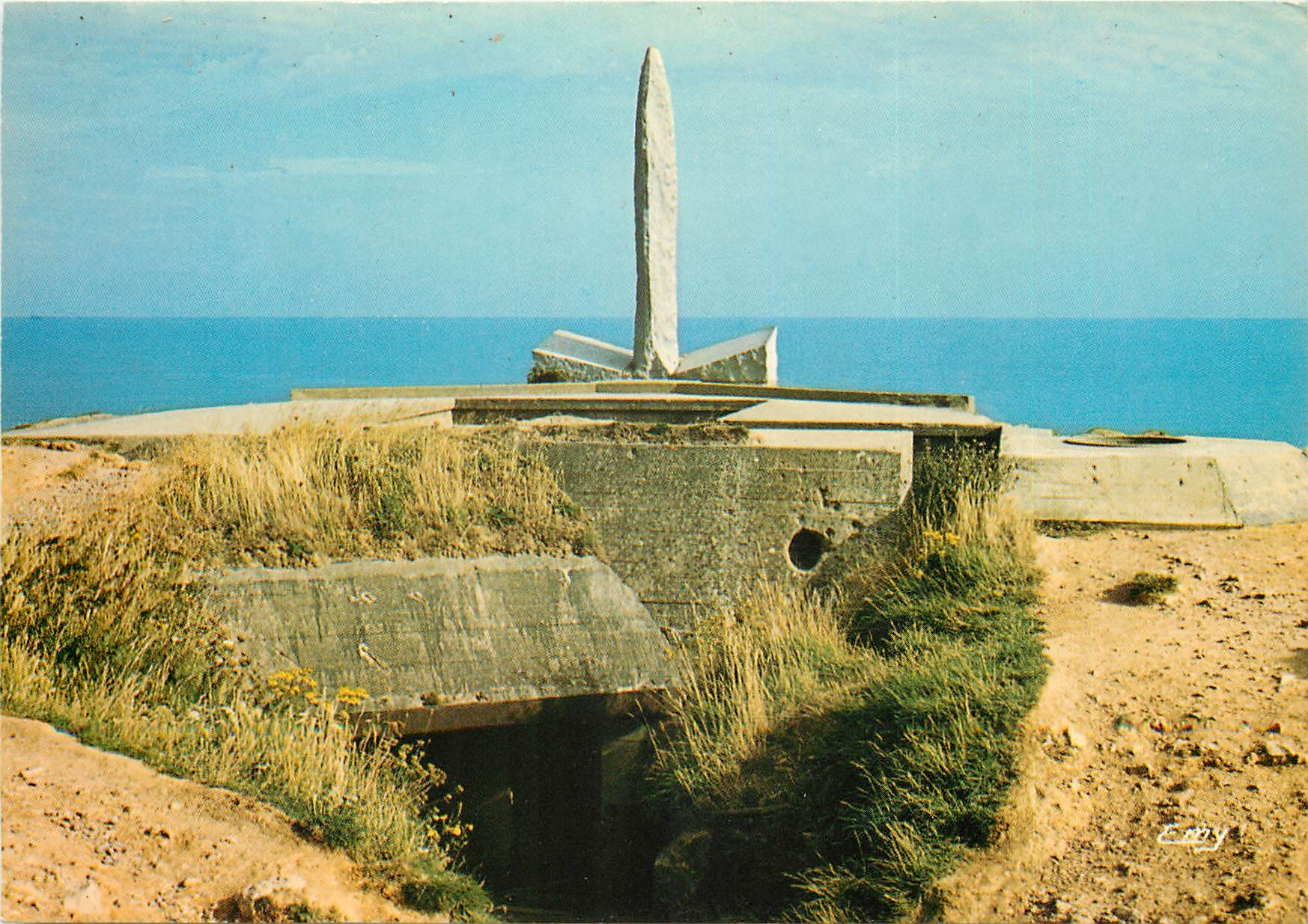 CPSM Cricqueville en Bessin (Calvados) La Pointe du Hoc