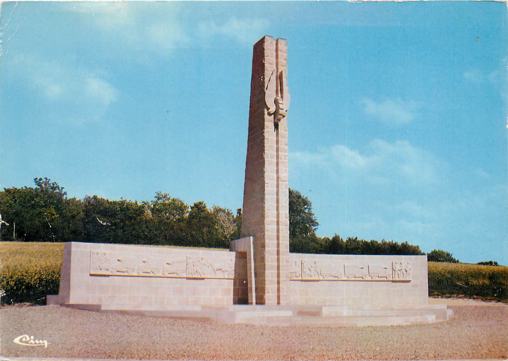 CPSM Verdun (Meuse) Memorial de la Voie Sacree