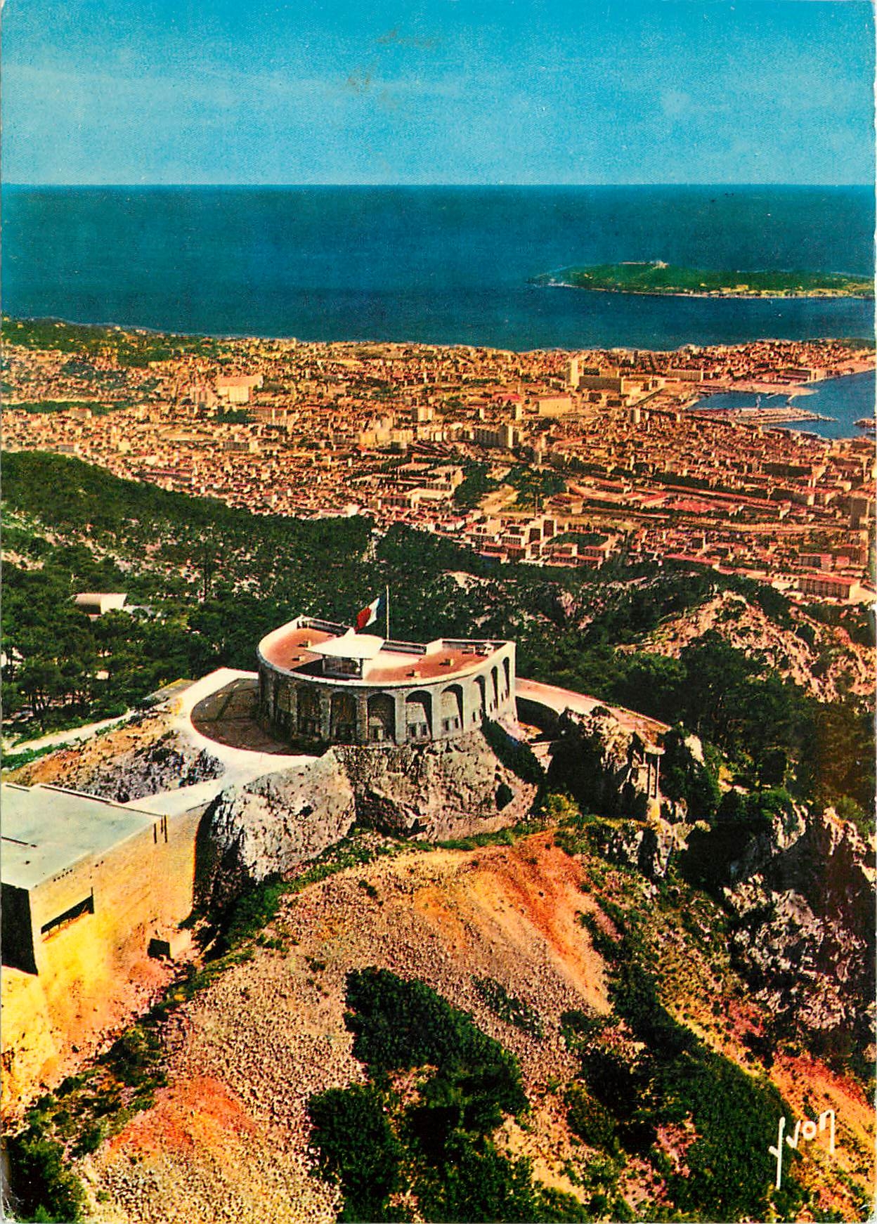 CPSM Memoriale National du Debarquement en Provence Toulon (Var) Mont Faron