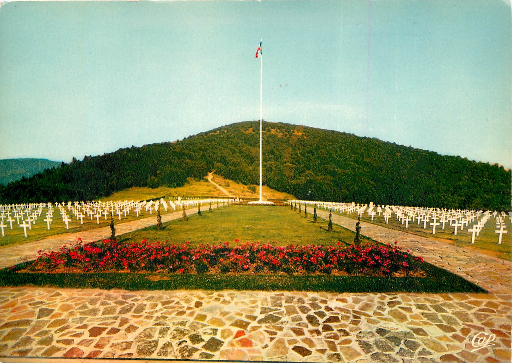 CPSM Vieil Armand Hartmannswillerkopf Cimetiere du Silberloch
