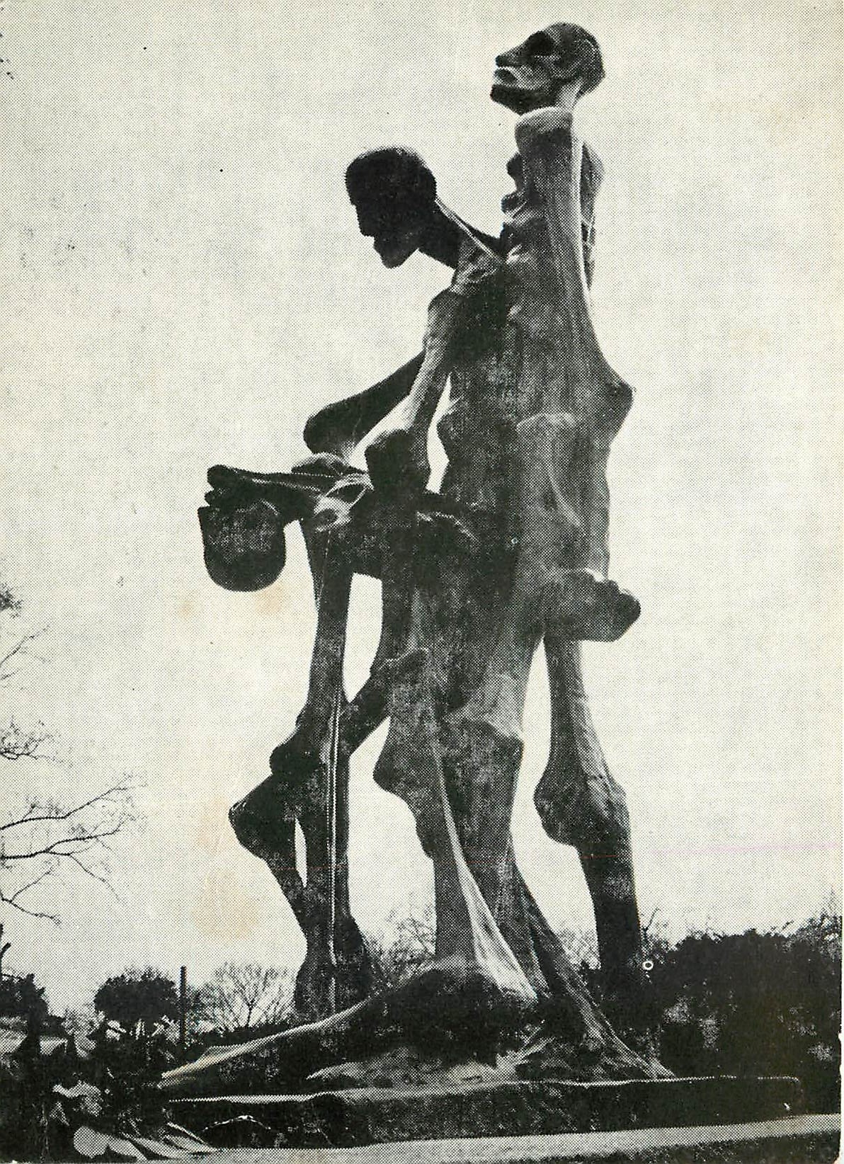 CPSM Dans l'enfer de Buchenwald Dora