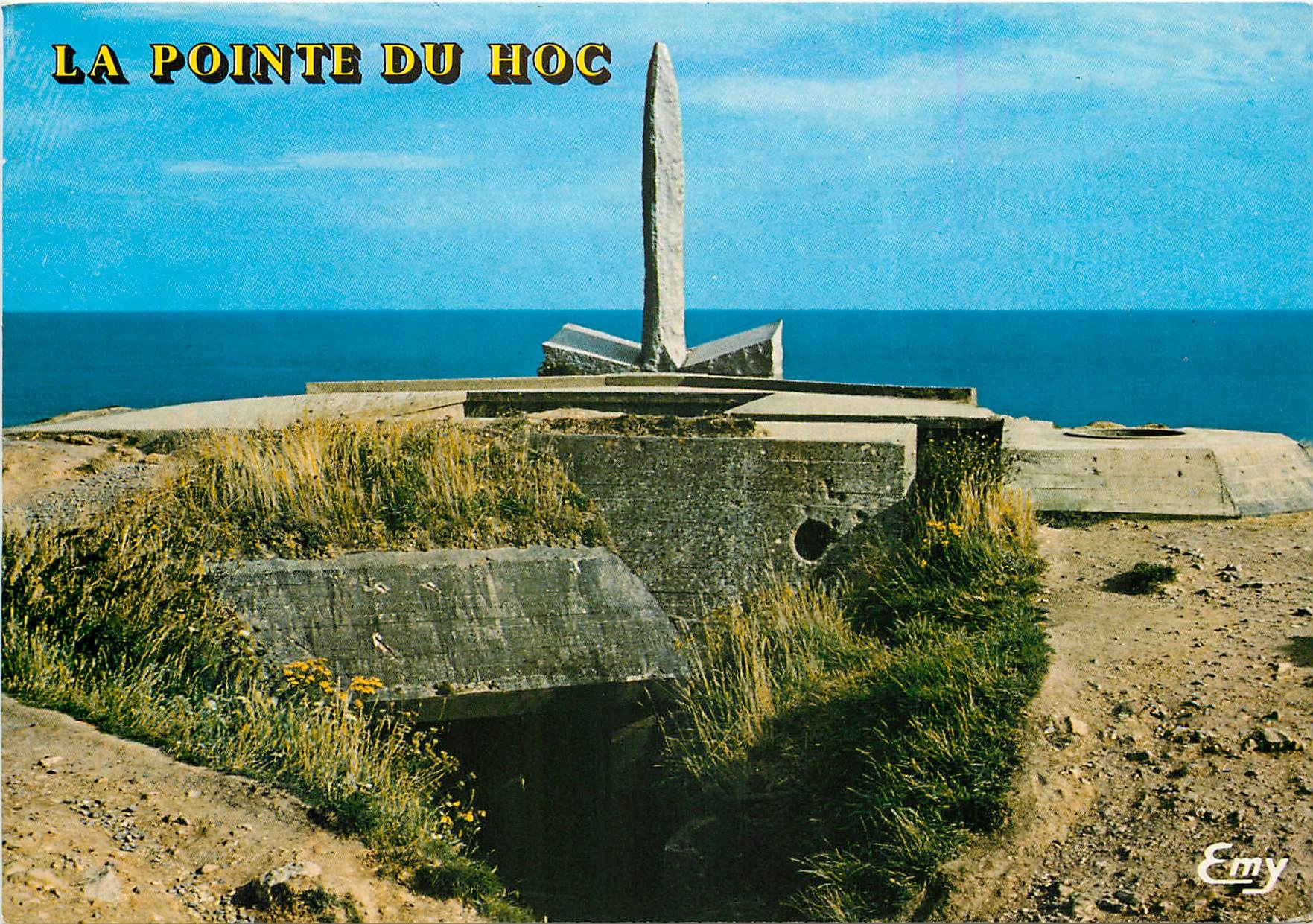 CPSM Criqueville en Bessin (Calvados) La Pointe du Hoc