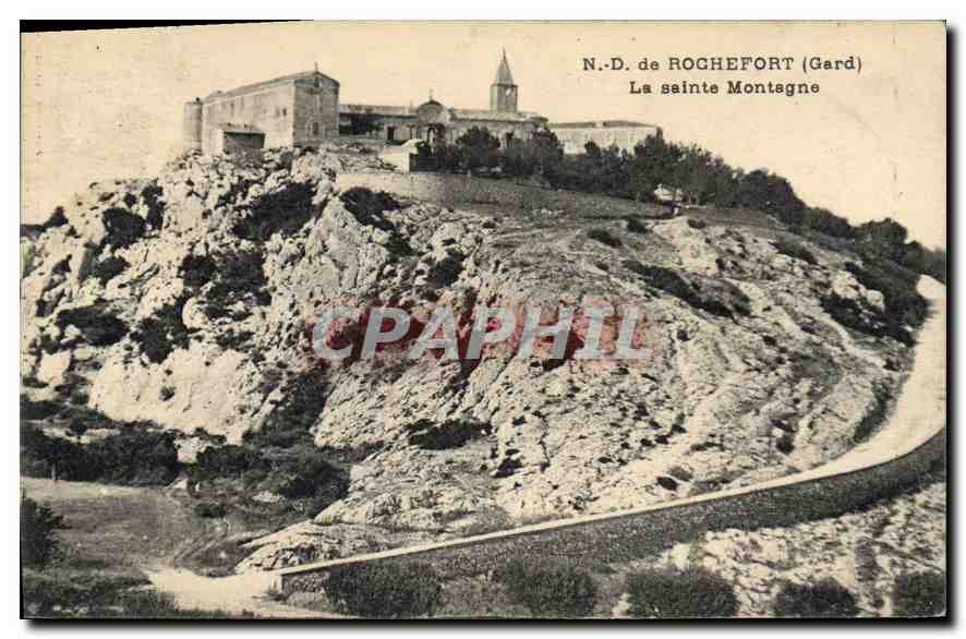 CPA N D de Rochefort Gard La Sainte Montagne 