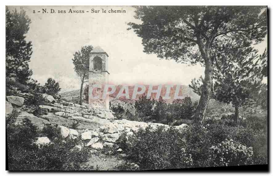 CPA N D des Anges Sur le Chemin 
