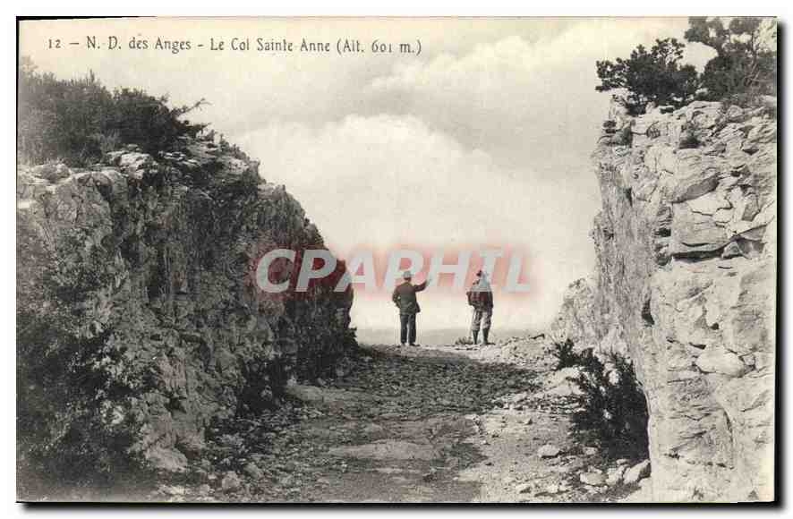 CPA N D des Anges Le Col Sainte Anne