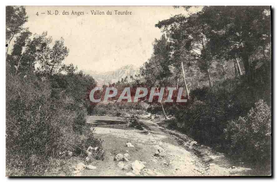 CPA N D des Anges Vallon du Tourdre 
