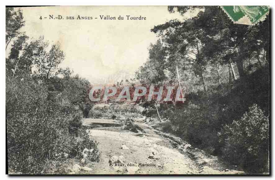 CPA N D des Anges Vallon du Tourdre 