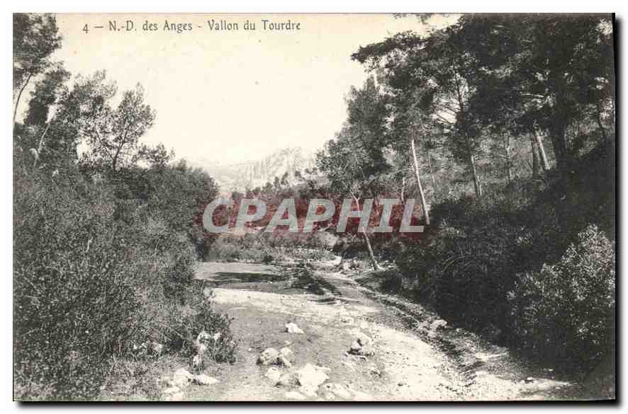 CPA N D des Anges Vallon du Tourdre 