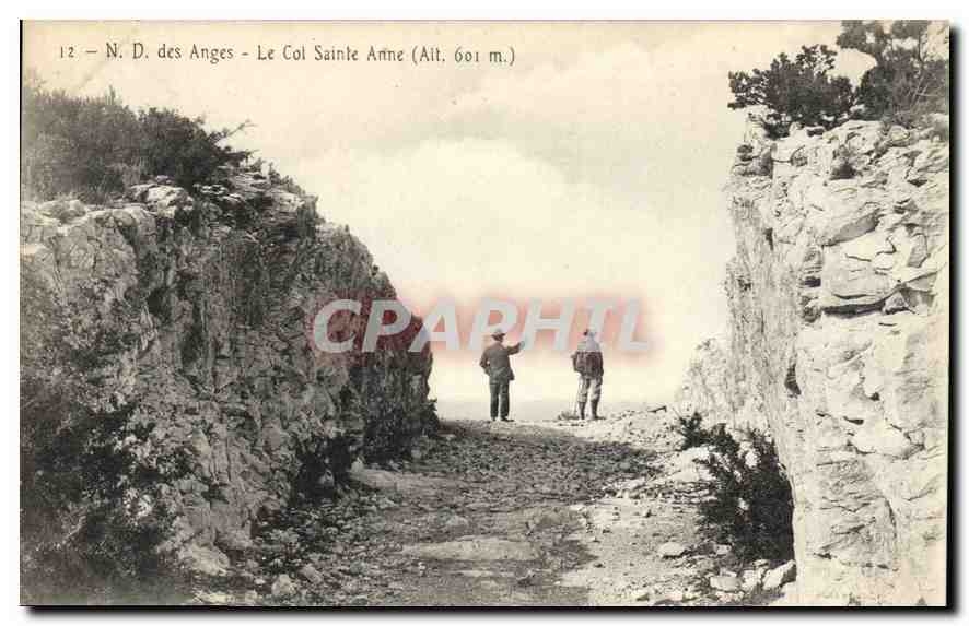 CPA N D des Anges Le Col Ste Anne 