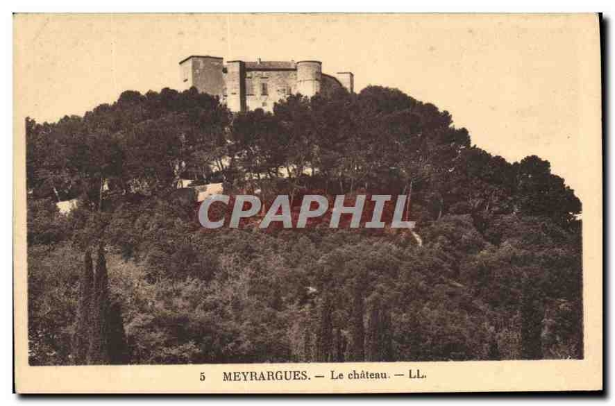 CPA Meyrargues le chateau 