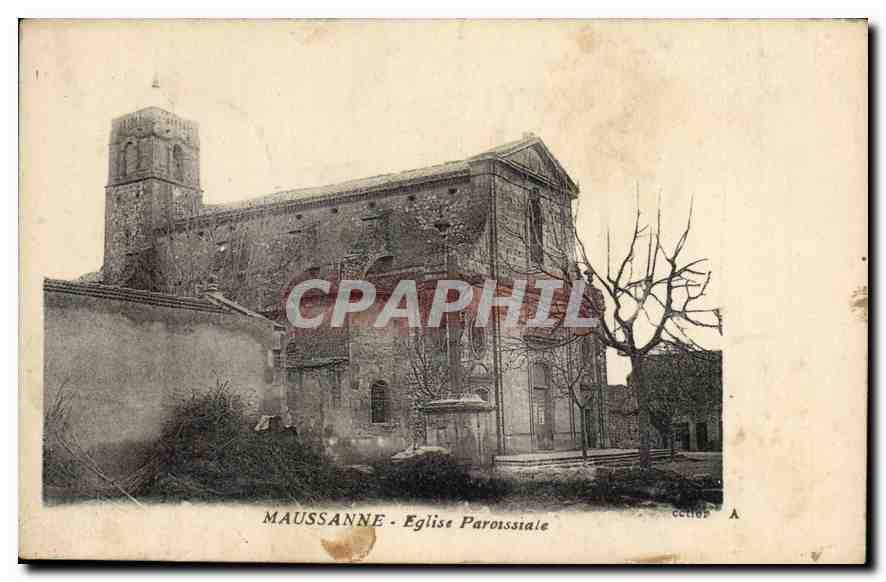 CPA Maussanne Eglise Paroissiale 