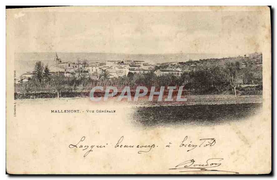 CPA Mallemort vue generale 