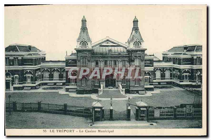 CPA Le Treport le Casino Municipal 