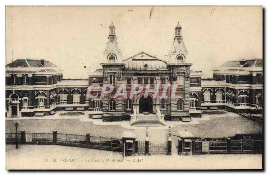 CPA Le Treport le Casino Municipal 
