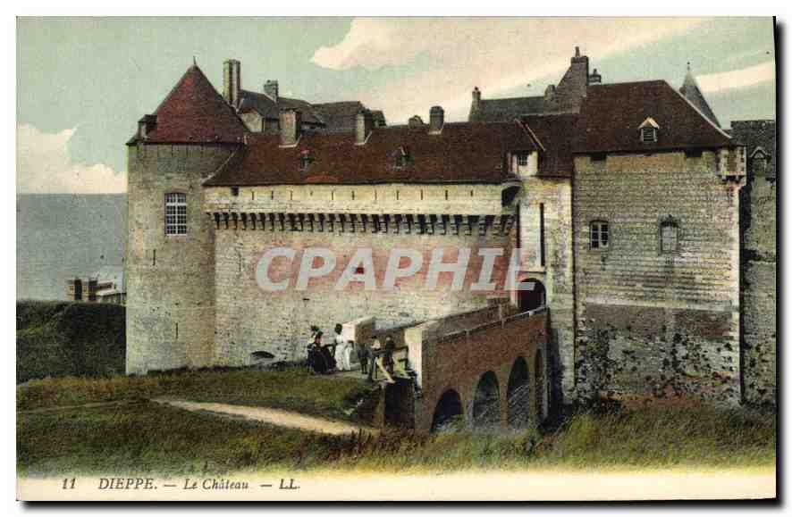 CPA Dieppe Le chateau 