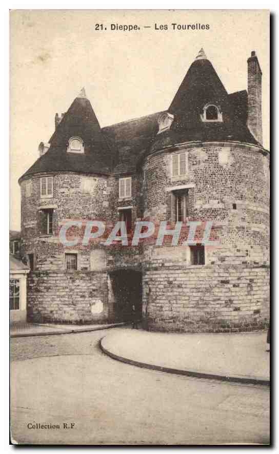 CPA Dieppe les Tourelles 
