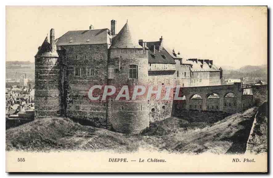 CPA Dieppe Le Chateau 