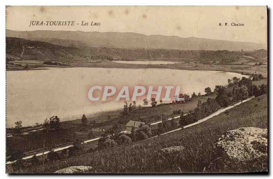 CPA Jura Touriste les Lacs 