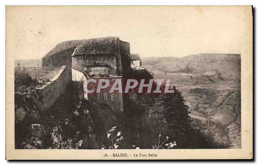 CPA Salins le Fort Belin 