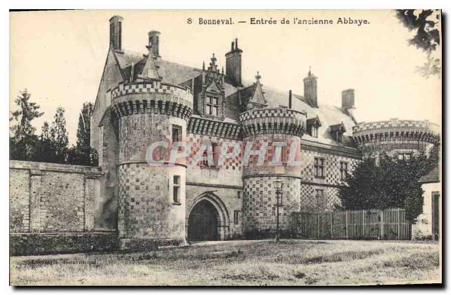 CPA Bonneval entree de l'ancienne Abbaye 