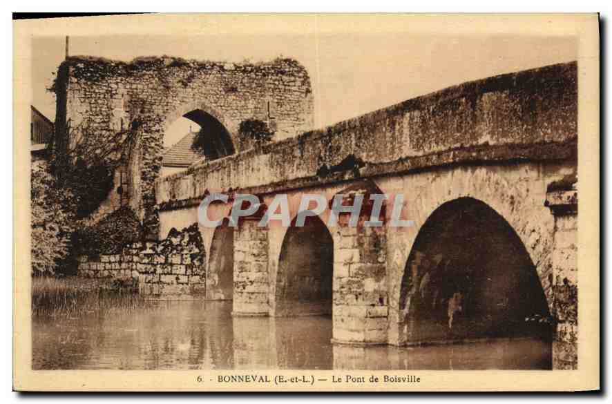 CPA Bonneval E et L le pont de Boisville