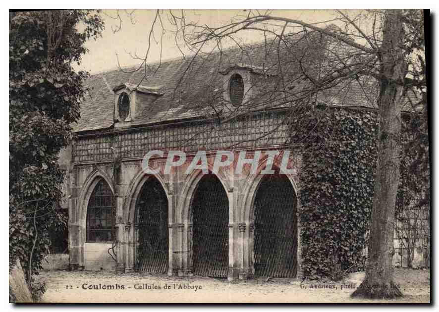 CPA Coulombs Cellules de l'Abbaye
