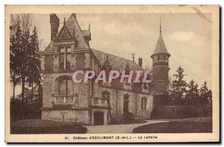 CPA Chateau d'Esclimont E et L la Lalterie