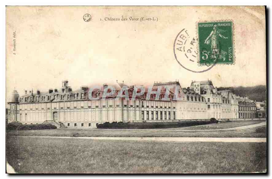 CPA Chateau des Vaux E et L 