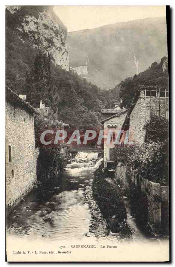 CPA Sassenage le Furon 