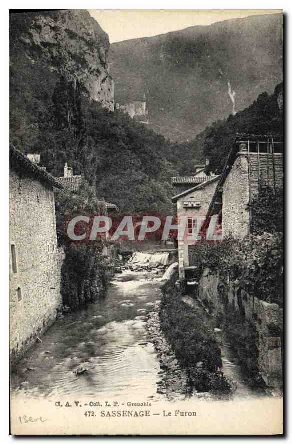 CPA Sassenage le Furon 