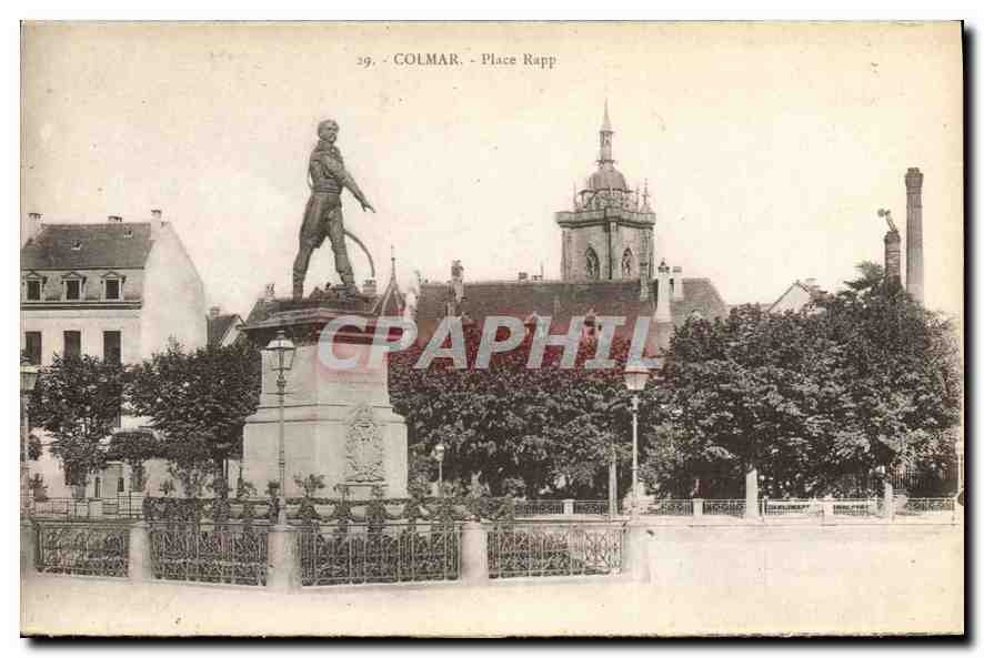 CPA Colmar place Rapp 