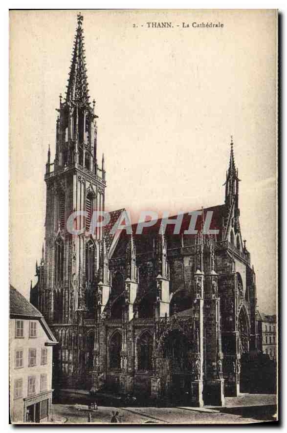 CPA Thann La Cathedrale 