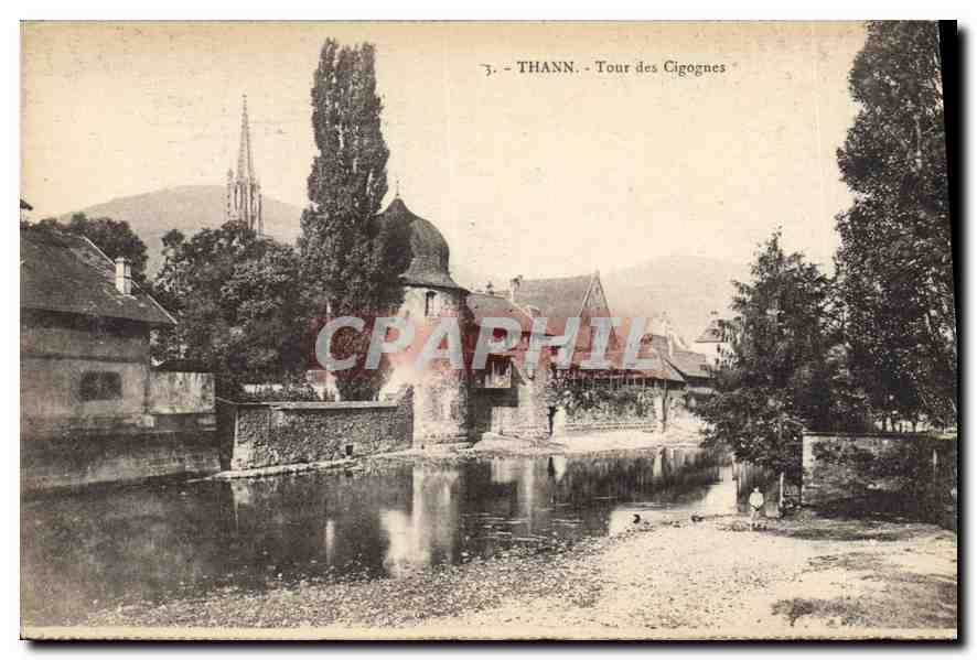 CPA Thann Tour des Cigognes 
