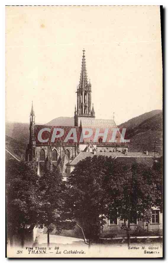 CPA Thann la Cathedrale 