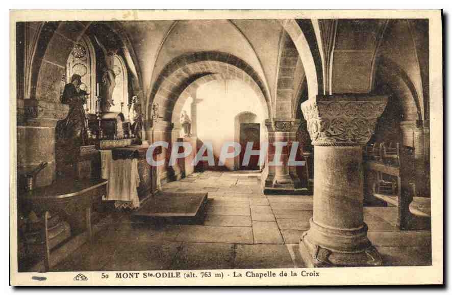 CPA Mont Ste Odile La Chapelle de la Croix 
