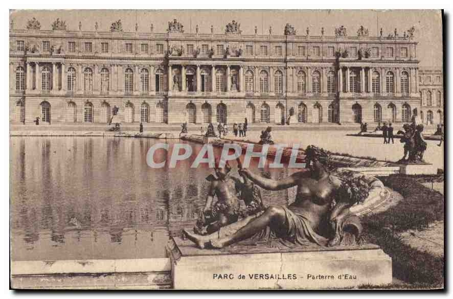 CPA Parc de Versailles Parterre d'Eau 