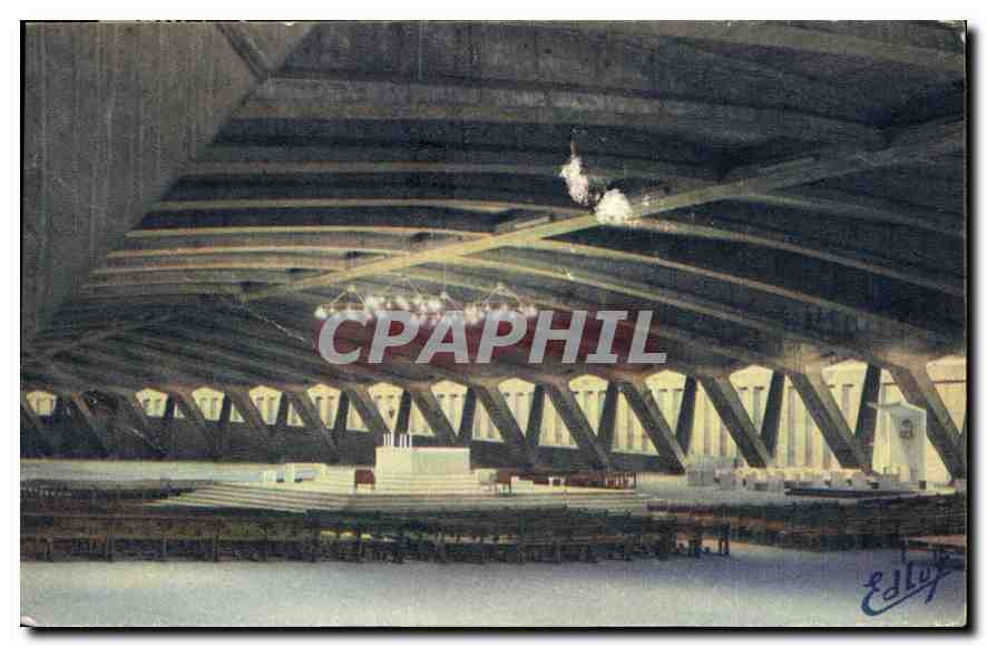 CPA Lourdes La Basilique Souterraine St Pie X 