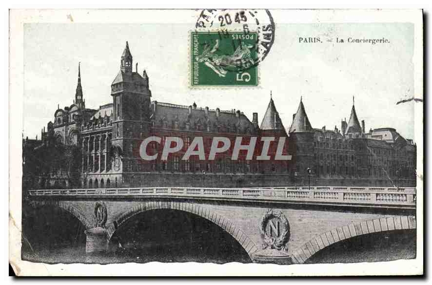 CPA Paris La Conciergerie 