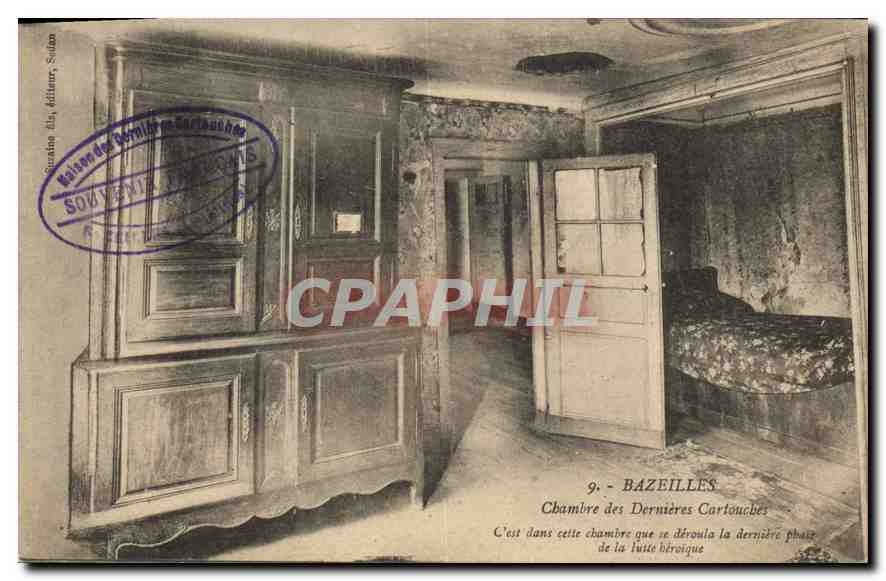 CPA Bazeilles Chambe des Dernieres Cartouches