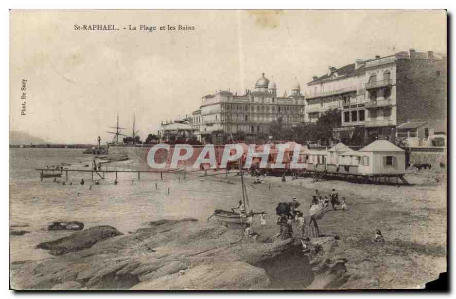 CPA St Raphael La Plage et les Bains