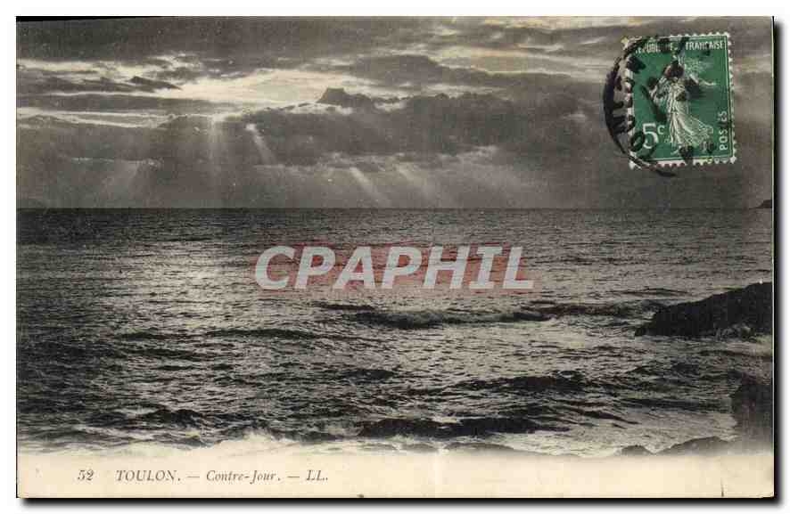 CPA Toulon Contre Jour 