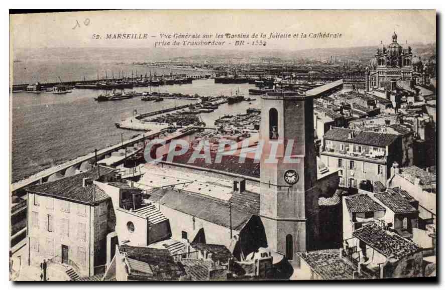 CPA Marseille Vue Generale 