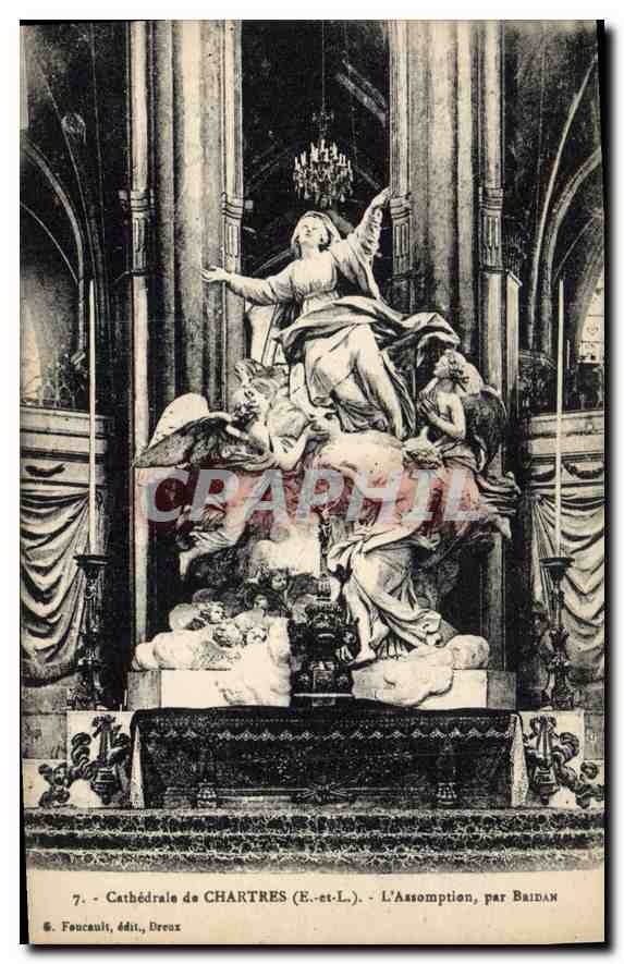 CPA Cathedrale de Chartres E et L l'Assomptlen par Baidan