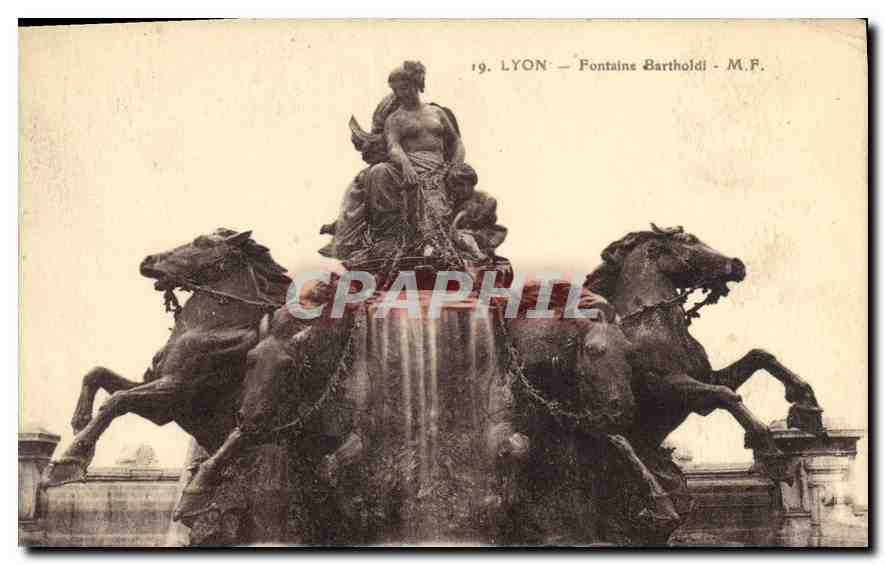 CPA Lyon Fontaine Bartholdi 