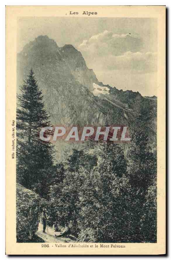 CPA Les Alpes Vallon d'Ailefroide et le Mont Pelvoux