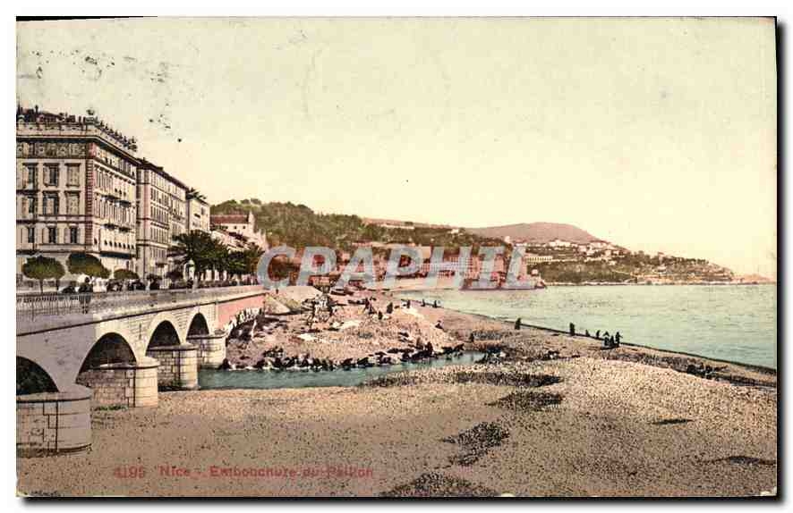 CPA Nice Embouchure du Paillon 