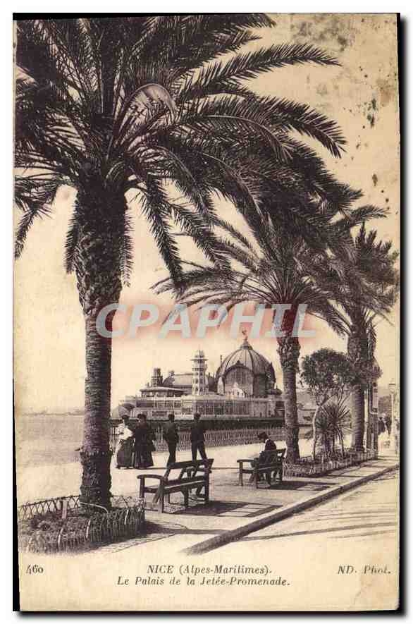 CPA Nice Alpes Maritimes Le Palais de la Jetee Promenade 