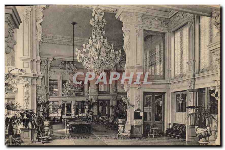 CPA Aix les Bains La Villa des fleurs