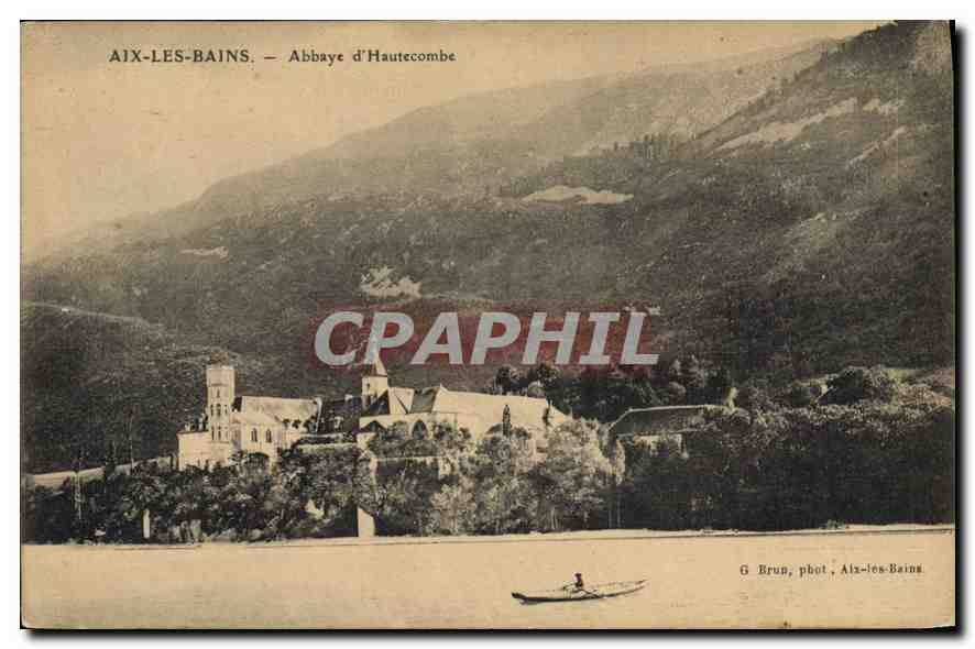 CPA Aix les Bain Abbaye d'Hautecombe 