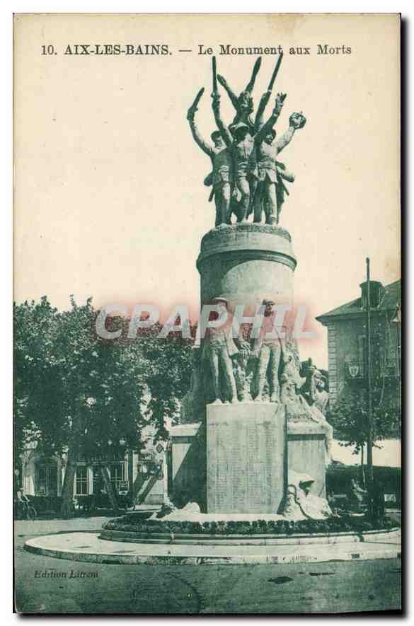 CPA Aix les Bain Le Monument aux Morts